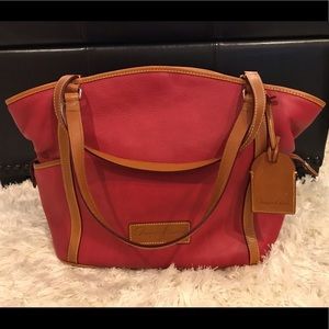 Maroon Dooney and Bourke Tote